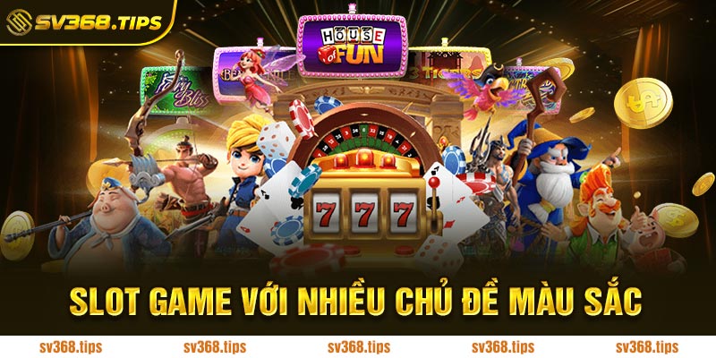 Thế mạnh của nhà cái chính là kho slot với hàng trăm trò chơi